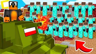 WYGRAMY WOJNĘ z AGENTIX ⚠️ i ZNISZCZYMY CAŁE MIASTO bo ODKRYLIŚMY TO… w Minecraft! 😱