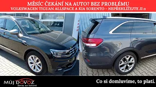 Velké SUV? Nepřehlížejte tohle auto! Kia Sorento 2.2 Crdi a Volkswagen Tiguan Allspace. Mujdovoz.cz