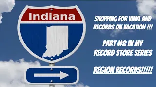 Shopping For Records and Vinyl on Vacation Part 2 In My Record Store Series Region Records!!!!!!