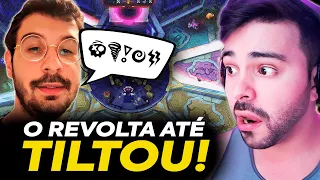 MINERVA e REVOLTA JOGARAM a NOVA ARENA 2V2! REVOLTINHA TILTOU HARD