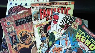 Doomsday+1! Fantastic Four! Secret Defenders! Dial H for Hero! Avengers!
