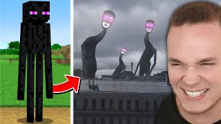 Minecraft Mobs IM ECHTEN LEBEN GESICHTET... 😲