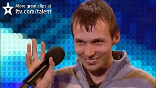 Comedian Gatis Kandis   Britain's Got Talent 2012 audition   UK version