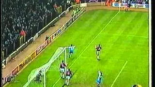 1993 November 3 Aston Villa England 0 Deportivo la Coruna Spain 1 UEFA Cup