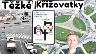 ▶️TĚŽKÉ KŘIŽOVATKY🚦TOP 10 křižovatek, které nezná 90% řidičů🚖Komplikovaná křižovatka (3.část)