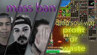 MASS BAN GIGANTESCO, DROP SOUL WAR, LIBOSI DESCOBRINDO MAIS PARTES DA HISTORIA DO TIBIA?