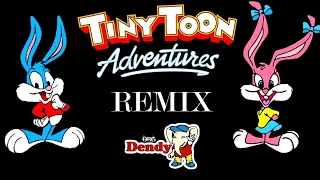 Tiny Toon Adventures Remix прохождение на Денди - хакнутый вариант