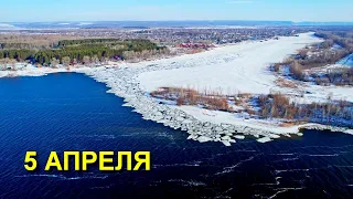 Ледовая обстановка в Рождественской Воложке