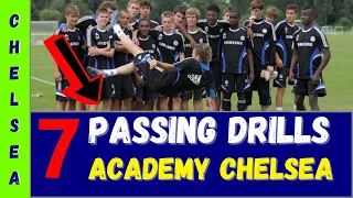 🎯7 Best Soccer Passing Drills for U10, U12 and U14 | Chelsea Academy