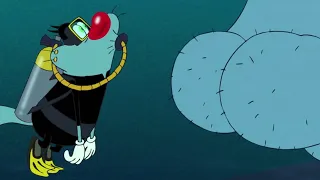 Oggy and the Cockroaches 🌊 OGGY AT SEA - Full Episodes HD