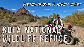 Exploring Kofa National Wildlife Refuge - Scenic drives and short hikes! - Dual sport adventure