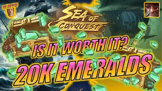 Sea of Conquest - I Bought 20.000 Emeralds! Was it Worth it?