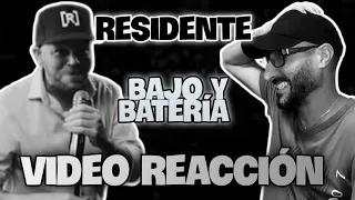 Residente - Bajo y Batería (VIDEO REACCIÓN)