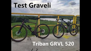 Przetestowaliśmy Gravele z Decathlonu - Triban GRVL 520