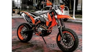 Riding the ktm 500 supermoto to work, stealing little bastards, and instagram