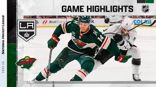 Kings @ Wild 10/15 | NHL Highlights 2022