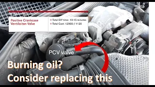 PCV valve change on OM642 Engine / 2010 Mercedes S350 CDI