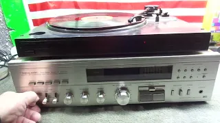 DEMO OF VINTAGE REALISTIC STA-2250 QUARTZ DIGITAL STEREO RECEIVER FOR SALE