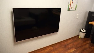 Wall mountinf of Sony 55" TV