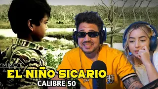 REACCIÓN Con SARA a Calibre 50 - El Niño Sicario