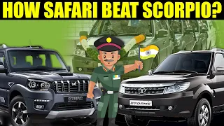 How did TATA Safari beat 15 cars and become the army's favorite?