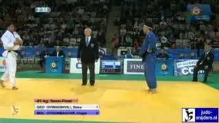 Beka Gviniashvili (GEO) - Uganbaatar Otgonbaatar (MGL) [-81kg] semi-final