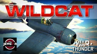 War Thunder Realistic: F4F-4 Wildcat [Blood-Sweat-Tears!]