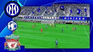 Inter Milan v Liverpool Champions League 2021/22 Round 16 1st Leg FIFA 22