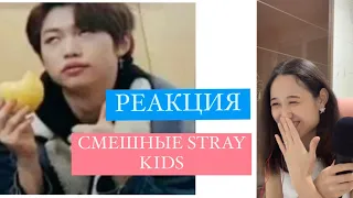 РЕАКЦИЯ НА СМЕШНЫХ STRAY KIDS // ПОПРОБУЙ НЕ ЗАСМЕЯТЬСЯ #STRAYKIDS #KOREA