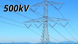 500kV transmission lines in Washington, U.S.A. 🇺🇸 (New Year's Special)