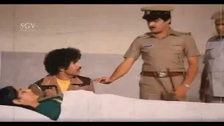 Ravichandran Brilliant Acting In Front Of Police | Pralayanthaka Kannada Movie Scene