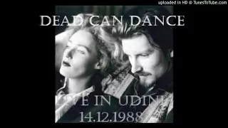 Dead Can Dance Live in Udine 14-12-1988