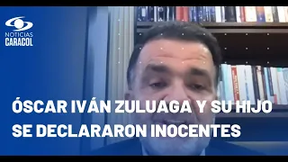 Fiscal dijo que Óscar Iván Zuluaga engañó a su hijo en el caso de los presuntos dineros de Odebrecht