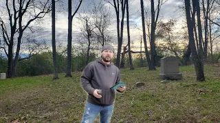 Spirit Box Session at Cemetery That Only Has 10 Headstones