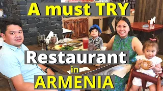 MY FAVORITE RESTAURANT IN  YEREVAN ARMENIA