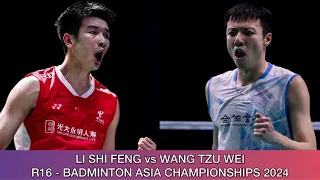 Li Shi Feng vs Wang Tzu Wei | Badminton 2024