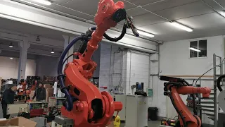 Robot ABB IRB 7600 M2004 with IRC5 controller at Eurobots