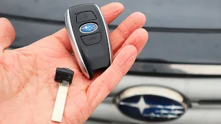The Keyless Access Keychain Has A Dead Battery, How To Start The Car Engine