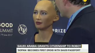 Meet Sophia, world's first robot with a citizenship