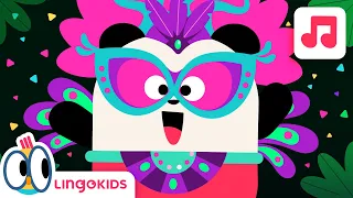 CARNIVAL SONG 🥁🎭 🎶| Songs for kids & Nursery Rhymes | Lingokids