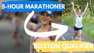 How I Went From a 5-Hour Marathon to Qualifying for Boston