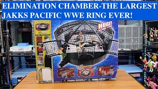 WWE ELIMINATION CHAMBER PLAYSET- OFFICIAL SCALE