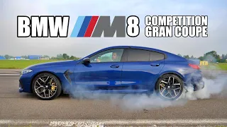 BMW M8 Competition Gran Coupe (F93) - Luxury Muscle Car (ENG) - Test Drive and Review