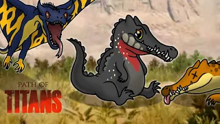 Silly Gator Just Wanted a Family! - Kaprosuchus Mod Gameplay | Path Of Titans