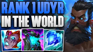 BEST UDYR IN THE WORLD CARRIES HIS TEAM! | CHALLENGER UDYR JUNGLE GAMEPLAY | Patch 14.10 S14