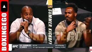 (ITS ON NOW!!!!) JON JONES VS DANIEL CORMIER 2 BAD BLOOD MATCH RETURNS UFC 214 (ULTIMATE FIGHTING)