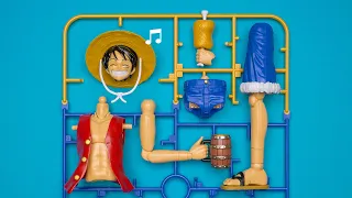 ♪Build: Straw Hat Luffy | One Piece | Satisfying beat building | Speed build | Model Kit