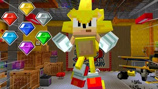 Sonic Minecraft DLC: All Chaos Emerald Locations & Super Sonic
