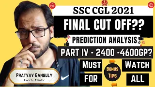 SSC CGL 2021 - Final Cut Off Prediction - All Posts | Made For SSC