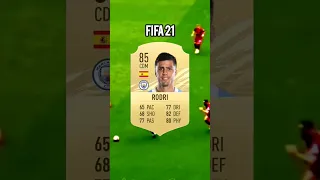 📉 Rodri's FIFA Evolution (FIFA 18-23) 💪😎